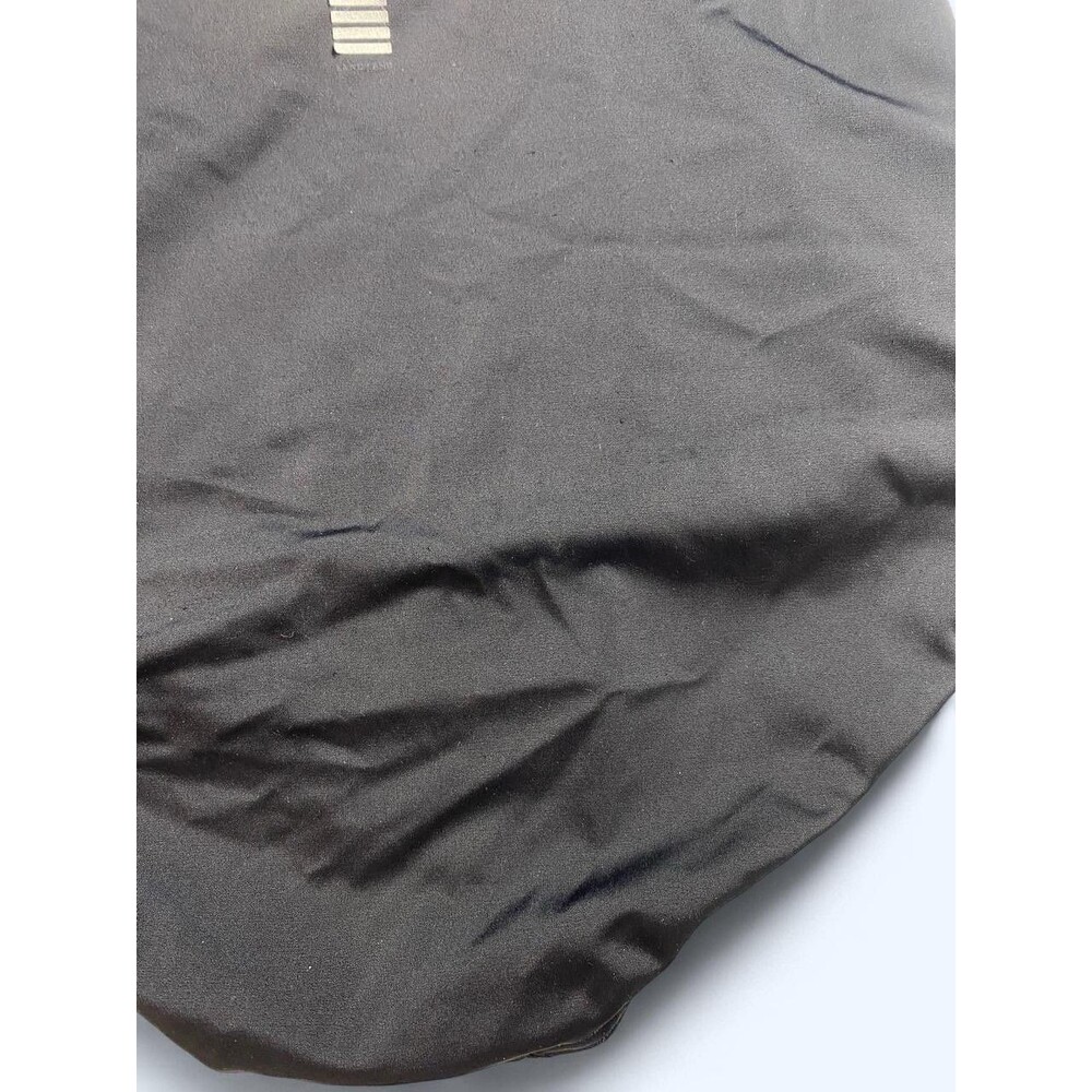 Lands' End Tugless X-Back Swimsuit Black White Piping EUC Size 14 Sporty - Picture 9 of 13